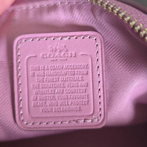 GUC COACH BASEMAN  COSMETIC POUCH - Picture 8 of 12